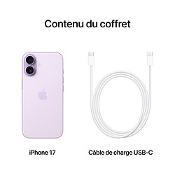 Apple iPhone 17 512 Go Lavande pas cher