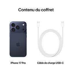 Apple iPhone 17 Pro 256 Go Bleu Intense pas cher