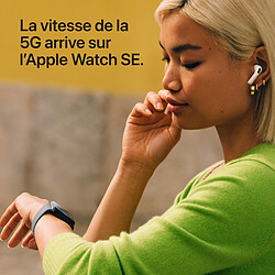 Avis Apple Watch SE 3 GPS + Cellular 40 mm Aluminium Minuit Bracelet Sport Minuit M/L