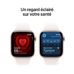 Acheter Apple Watch Series 11 GPS + Cellular 42 mm Aluminium Or rose Bracelet Sport Rose S/M