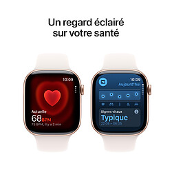 Acheter Apple Watch Series 11 GPS + Cellular 46 mm Aluminium Or rose Bracelet Sport Rose S/M