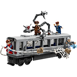 LEGO Marvel 76321 La Scène du Train de Spider-Man et Docteur Octopus