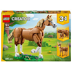 LEGO Creator 31166 3-en-1 Le Beau Cheval