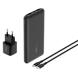 Belkin BoostCharge Powerbank 10K (Noir)