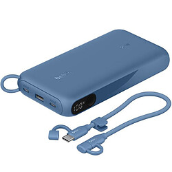 Belkin BoostCharge Powerbank 20K avec Ecran (Bleu)