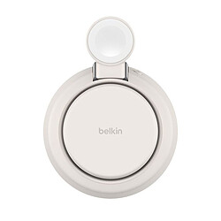 Belkin UltraCharge Pro Station de Recharge 3-en-1 avec Qi2 (Sable) pas cher
