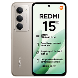 Xiaomi Redmi 15 5G Gris (8 Go / 256 Go)