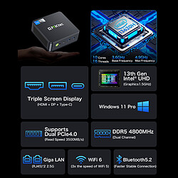 Avis GMKtec NucBox K7 Plus (K7+ I7-13620H 32/1024)