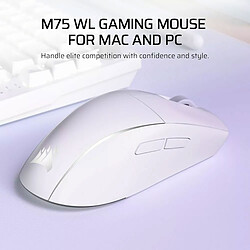 Corsair Gaming M75 Wireless Apple Edition (Blanc)