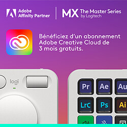 Logitech MX Creative Console (Gris Pâle)