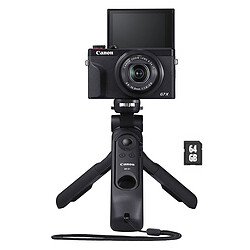 Canon PowerShot G7 X Mark III Kit Trépied HG-100T + SD 64 Go