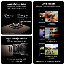 Avis Xiaomi 15T Pro Conçu avec Leica Noir (12 Go / 512 Go)
