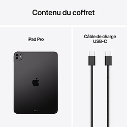 Apple iPad Pro M5 (2025) 11 pouces 512 Go Wi-Fi + Cellular Noir pas cher