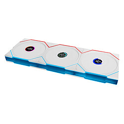Lian Li Uni Fan TL LCD Wireless 120 Reverse Blade (blanc) - Pack de 3