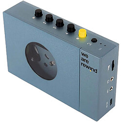 We Are Rewind Lecteur Cassette Kurt Bleu + Muse M-271 Orange
