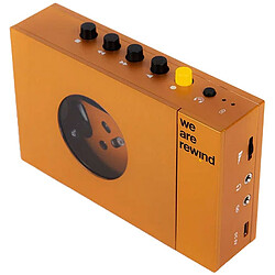 We Are Rewind Lecteur Cassette Serge Orange + Muse M-206 CF Orange