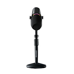 Shure MV7+ Noir avec pied de table