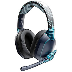 Lexip X Tsume Naruto Shippuden Headset (Kakashi) Micro-casque pour gamer - sans fil - Bluetooth/Jack 3.5 mm - microphone détachable - compatible PC, PlayStation, Nintendo Switch