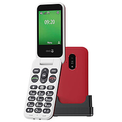 Doro Leva E22 Rouge/Blanc