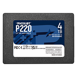 Patriot SSD P220 4 To