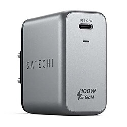 SATECHI Chargeur Mural 100W USB-C PD GaN Space Gray (Gris)