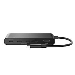 Belkin Hub USB-C avec 1 x HDMI, 4 x USB-C - 100 W Passtrhough
