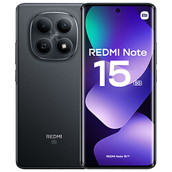 Xiaomi Redmi Note 15 5G Noir (8 Go / 256 Go)
