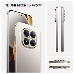 Xiaomi Redmi Note 15 Pro 5G Gris Titane (8 Go / 256 Go)