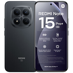 Xiaomi Redmi Note 15 Pro+ 5G Noir (8 Go / 256 Go)