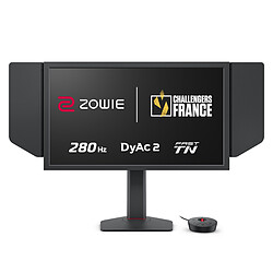BenQ Zowie 24.1" LED - XL2546X+ Ecran PC Full HD 1080p - 1920 x 1080 pixels - Format 16/9 - DyAc 2 - 280 Hz - HDMI/DisplayPort - Hauteur ajustable - S-Switch/Bouclier - Noir