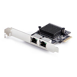 StarTech.com Carte réseau PCI Express à 2 ports RJ45 Ethernet 5 GbE