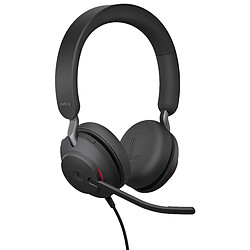 Jabra Evolve2 40 SE USB-C/A MS Stéréo Noir