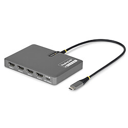 StarTech.com Adaptateur USB Type-C vers 4x HDMI 4K 60 Hz avec port USB-C PD 140W