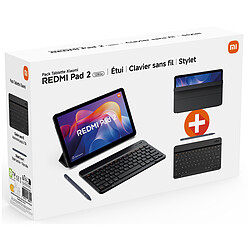 Xiaomi Redmi Pad 2 Gris (4 Go / 128 Go) + Cover + Clavier + Stylet