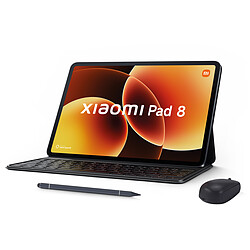 Xiaomi Pad 8 Gris (8 Go / 128 Go) + Cover + Clavier + Stylet + Souris