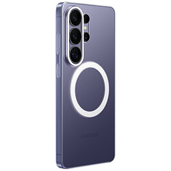 Samsung Coque Silicone Magnétique Transparent Galaxy S26 Ultra