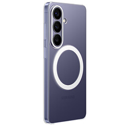 Samsung Coque Silicone Magnétique Transparent Galaxy S26