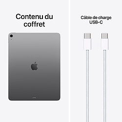 Apple iPad Air M4 13 pouces (2026) Wi-Fi 256 Go Gris sidéral pas cher