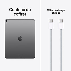 Apple iPad Air M4 13 pouces (2026) Wi-Fi + Cellular 256 Go Gris sidéral pas cher
