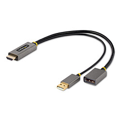StarTech.com Adaptateur HDMI 4K 60Hz vers DisplayPort de 30 cm - M/F