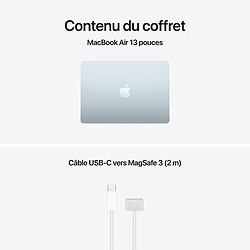 Apple MacBook Air M5 13 pouces (2026) Bleu Ciel 16 Go/512 Go (MDHH4FN/A) pas cher