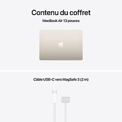 Apple MacBook Air M5 13 pouces (2026) Lumière Stellaire 16 Go/512 Go (MDHA4FN/A) pas cher