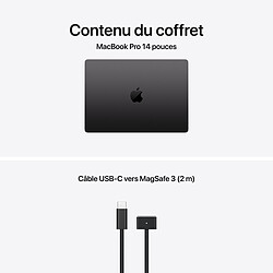 Apple MacBook Pro M5 Pro 14" Noir sidéral (2026) 24 Go/1 To (MGDR4FN/A) pas cher