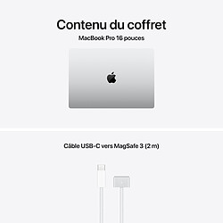 Apple MacBook Pro M5 Max 16" Argent (2026) 36 Go/2 To (MGE74FN/A) pas cher