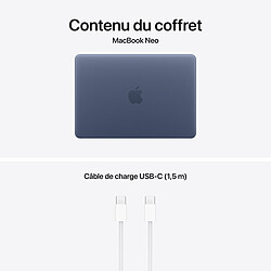 Apple MacBook Neo (2026) Indigo 8 Go/256 Go (MHFF4FN/A) pas cher