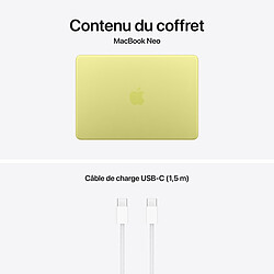 Apple MacBook Neo (2026) Jaune agrume 8 Go/256 Go (MHFD4FN/A) pas cher