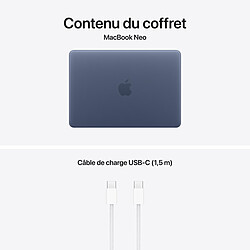 Apple MacBook Neo avec Touch ID (2026) Indigo 8 Go/512 Go (MHFG4FN/A) pas cher