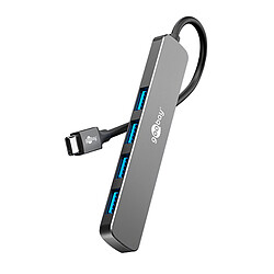 Goobay Hub Slim USB-C vers 4 ports USB-A 3.0