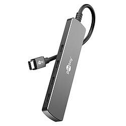 Goobay Hub Slim USB-C vers 4 ports USB-C 3.0