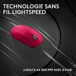Logitech G Pro X Superlight 2c (Rose) pas cher